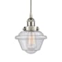 Innovations Lighting Oxford 8" Wide Mini Pendant Brushed Satin Nickel / Seedy