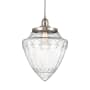 Innovations Lighting Bullet 12" Wide Pendant Brushed Satin Nickel / Seedy