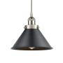 Innovations Lighting Briarcliff 10" Wide Pendant Brushed Satin Nickel / Matte Black