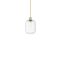 Innovations Lighting Preston 7" Wide Mini Pendant Antique Brass / Clear