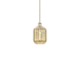Innovations Lighting Preston 7" Wide Mini Pendant Antique Brass / Mercury