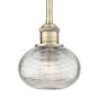 Innovations Lighting Ithaca 6" Wide Mini Pendant Antique Brass
