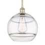 Innovations Lighting Rochester 12" Wide Pendant Antique Brass / Clear