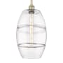 Innovations Lighting Vaz 10" Wide Mini Pendant Antique Brass / Clear