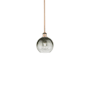 Innovations Lighting Brookhaven Globe 8" Wide Mini Pendant Antique Copper / Slate