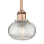 Innovations Lighting Ithaca 6" Wide Mini Pendant Antique Copper