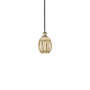 Innovations Lighting Preston 7" Wide Mini Pendant Black Antique Brass / Mercury