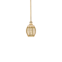 Innovations Lighting Preston 7" Wide Mini Pendant Brushed Brass / Mercury