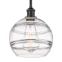Innovations Lighting Rochester 10" Wide Mini Pendant Matte Black / Clear