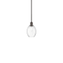 Innovations Lighting Preston 7" Wide Mini Pendant Oil Rubbed Bronze / Clear