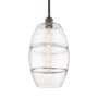 Innovations Lighting Vaz 10" Wide Mini Pendant Oil Rubbed Bronze / Clear