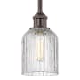 Innovations Lighting Bridal Veil 5" Wide Mini Pendant Oil Rubbed Bronze
