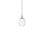 Innovations Lighting Preston 7" Wide Mini Pendant Polished Chrome / Clear
