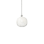 Innovations Lighting Brookhaven Sphere 11" Wide Mini Pendant Polished Chrome / Opal