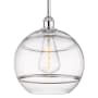 Innovations Lighting Rochester 12" Wide Pendant Polished Chrome / Clear