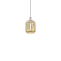 Innovations Lighting Preston 7" Wide Mini Pendant Polished Nickel / Mercury