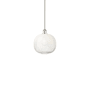 Innovations Lighting Brookhaven Sphere 11" Wide Mini Pendant Polished Nickel / Opal