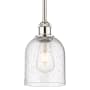 Innovations Lighting Bella 6" Wide Mini Pendant Polished Nickel / Seedy