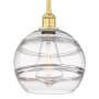 Innovations Lighting Rochester 10" Wide Mini Pendant Satin Gold / Clear