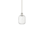 Innovations Lighting Preston 7" Wide Mini Pendant Brushed Satin Nickel / Clear