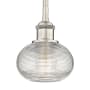 Innovations Lighting Ithaca 6" Wide Mini Pendant Brushed Satin Nickel
