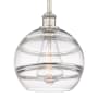 Innovations Lighting Rochester 10" Wide Mini Pendant Brushed Satin Nickel / Clear