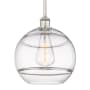 Innovations Lighting Rochester 12" Wide Pendant Brushed Satin Nickel / Clear