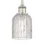 Innovations Lighting Bridal Veil 5" Wide Mini Pendant Brushed Satin Nickel