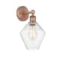 Innovations Lighting Cindyrella 14" Tall Wall Sconce Antique Copper / Seedy
