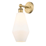 Innovations Lighting Cindyrella 17" Tall Wall Sconce Brushed Brass / Cased Matte White