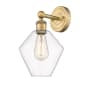 Innovations Lighting Cindyrella 14" Tall Wall Sconce Brushed Brass / Clear