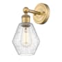 Innovations Lighting Cindyrella 12" Tall Wall Sconce Brushed Brass / Seedy