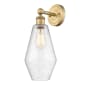 Innovations Lighting Cindyrella 17" Tall Wall Sconce Brushed Brass / Seedy