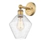 Innovations Lighting Cindyrella 14" Tall Wall Sconce Brushed Brass / Seedy