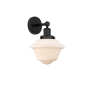 Innovations Lighting Oxford 10" Tall Wall Sconce Matte Black / Matte White
