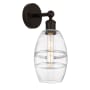 Innovations Lighting Vaz 10" Tall Bathroom Sconce Oil Rubbed Bronze / Clear
