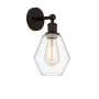 Innovations Lighting Cindyrella 12" Tall Wall Sconce Oil Rubbed Bronze / Clear