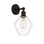 Innovations Lighting Cindyrella 14" Tall Wall Sconce Oil Rubbed Bronze / Clear