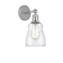 Innovations Lighting Ellery 12" Tall Wall Sconce Polished Chrome / Clear