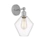 Innovations Lighting Cindyrella 14" Tall Wall Sconce Polished Chrome / Clear