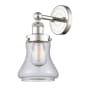 Innovations Lighting Bellmont 10" Tall Wall Sconce Polished Nickel / Clear