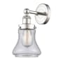 Innovations Lighting Bellmont 10" Tall Wall Sconce Polished Nickel / Seedy