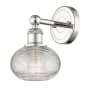 Innovations Lighting Ithaca 9" Tall Bathroom Sconce Polished Nickel