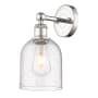 Innovations Lighting Bella 12" Tall Bathroom Sconce Polished Nickel / Seedy