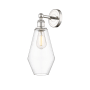 Innovations Lighting Cindyrella 17" Tall Wall Sconce Polished Nickel / Clear