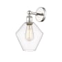 Innovations Lighting Cindyrella 14" Tall Wall Sconce Polished Nickel / Clear