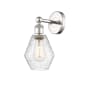 Innovations Lighting Cindyrella 12" Tall Wall Sconce Polished Nickel / Seedy