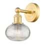 Innovations Lighting Ithaca 9" Tall Bathroom Sconce Satin Gold