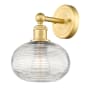 Innovations Lighting Ithaca 11" Tall Bathroom Sconce Satin Gold