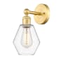 Innovations Lighting Cindyrella 12" Tall Wall Sconce Satin Gold / Clear
